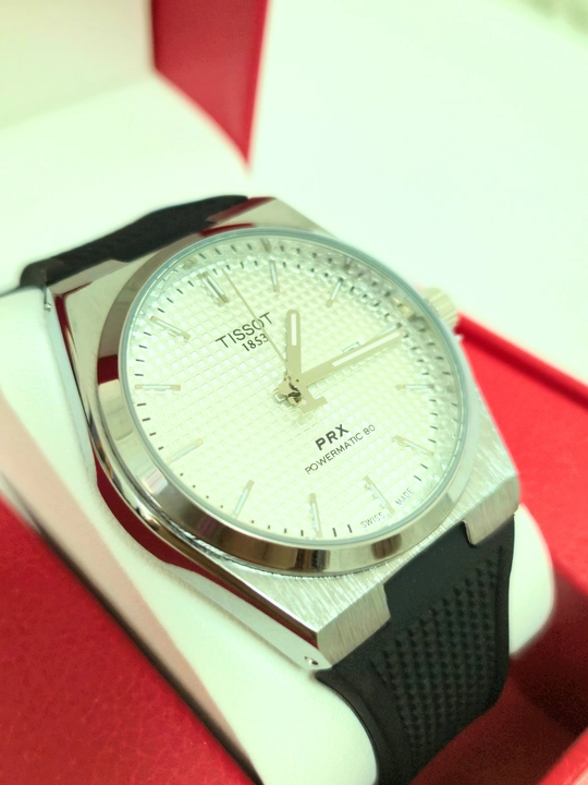 Мужские наручные часы TISSOT, каучуковый ремешок, в подарочной упаковке