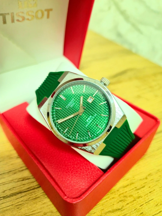 Мужские наручные часы TISSOT, каучуковый ремешок, в подарочной упаковке