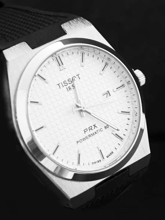 Мужские наручные часы TISSOT, каучуковый ремешок, в подарочной упаковке