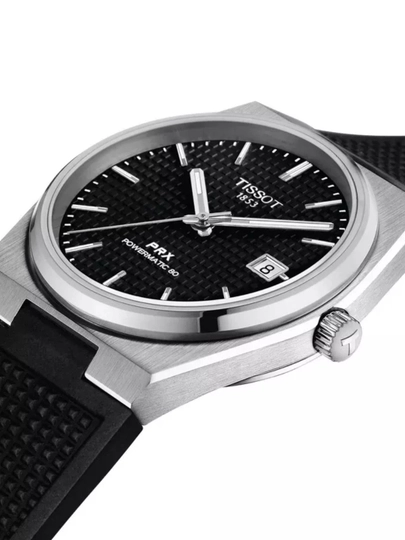 Мужские наручные часы TISSOT, каучуковый ремешок, в подарочной упаковке