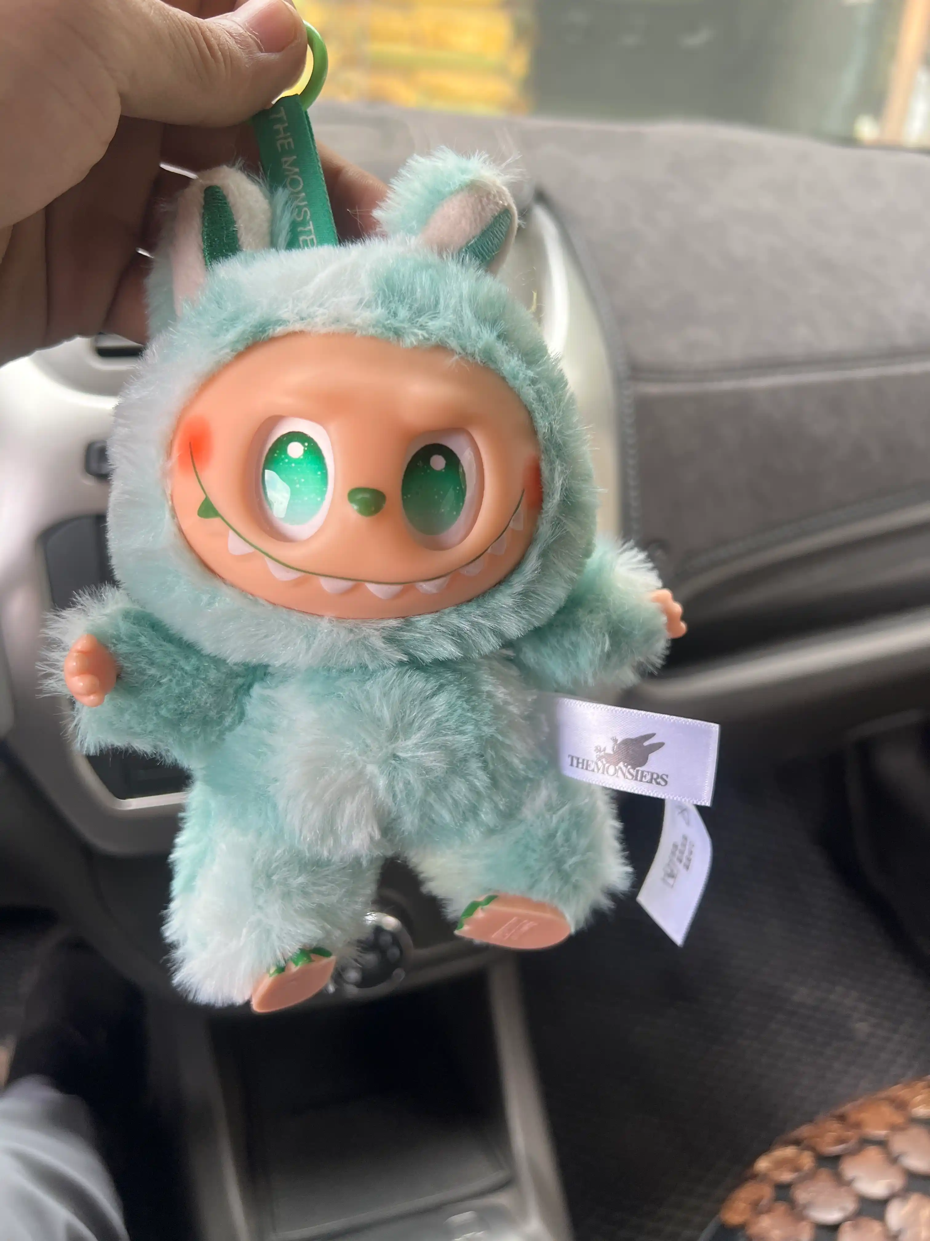 POP MART Labubu The Monsters o‘yinchoq-brelok,1 dona,tasodifiy rang, STICH o‘yinchoq brelok
