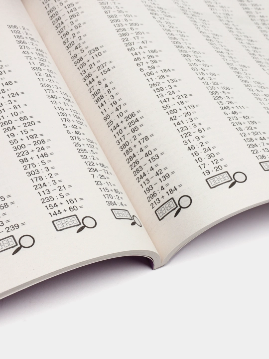 Matematika. Mashq misollar. 3-sinf. Bilimlarni mustahkamlash uchun 30 000 ta topshiriq