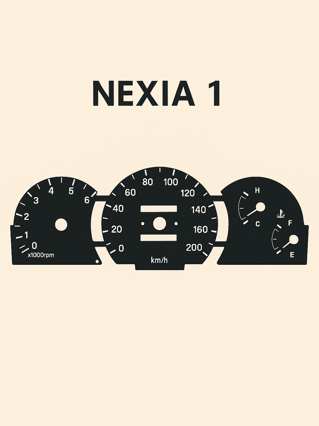 NexTab Pro Nexia 1 uchun tablo - 