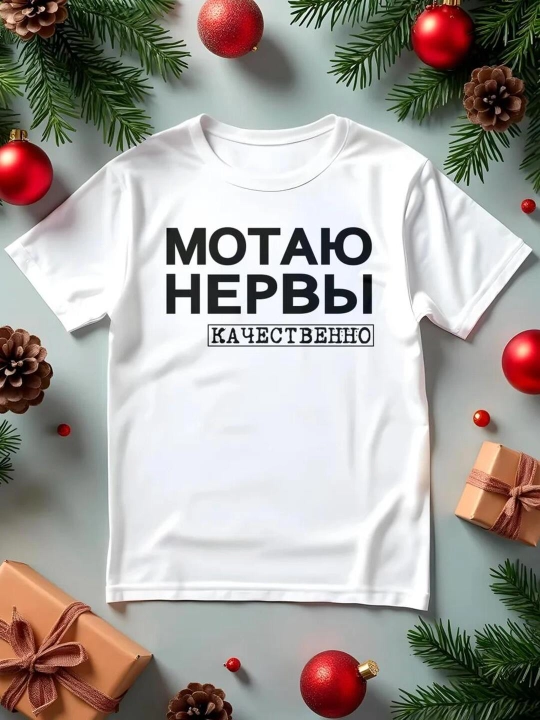 Детская футболка с принтами, 4-15 лет