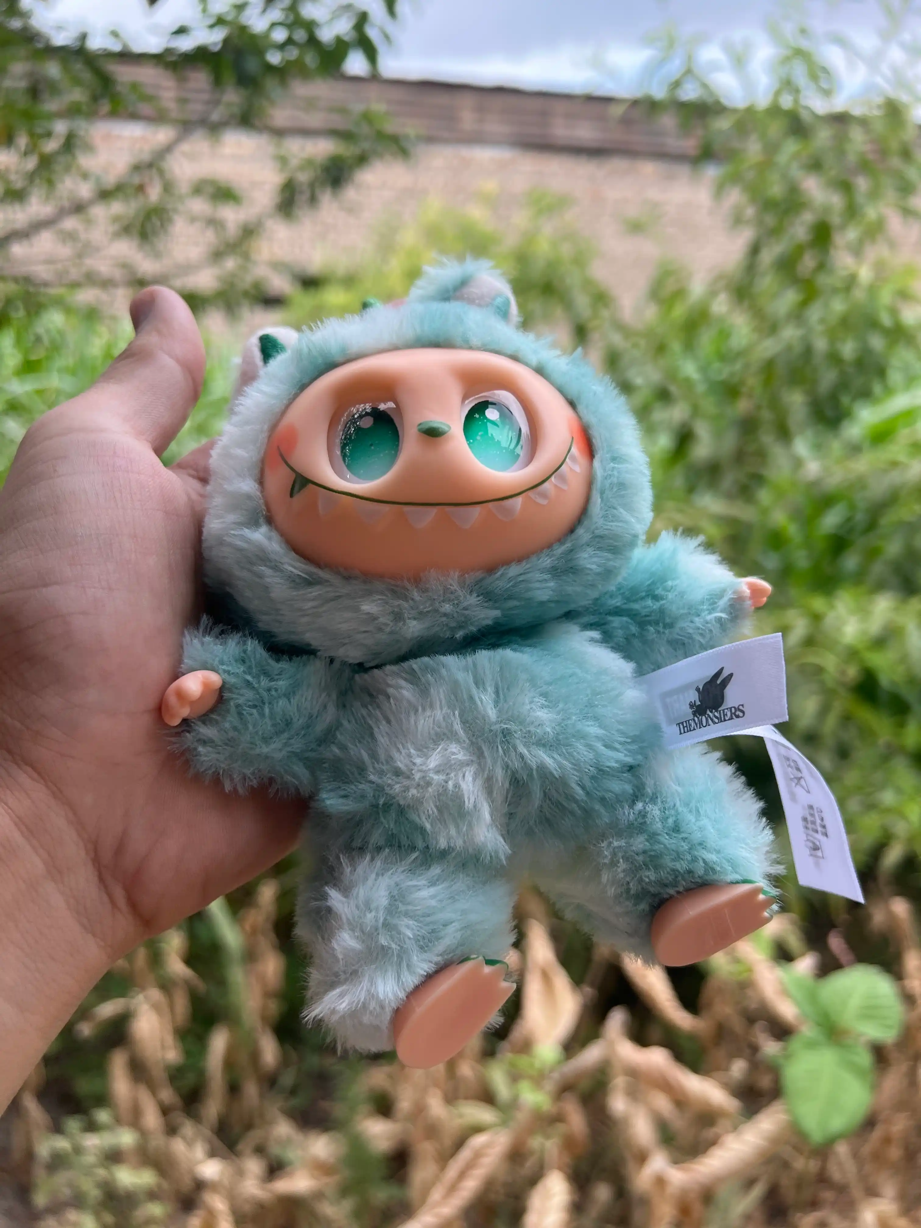 POP MART Labubu The Monsters o‘yinchoq-brelok,1 dona,tasodifiy rang, STICH o‘yinchoq brelok