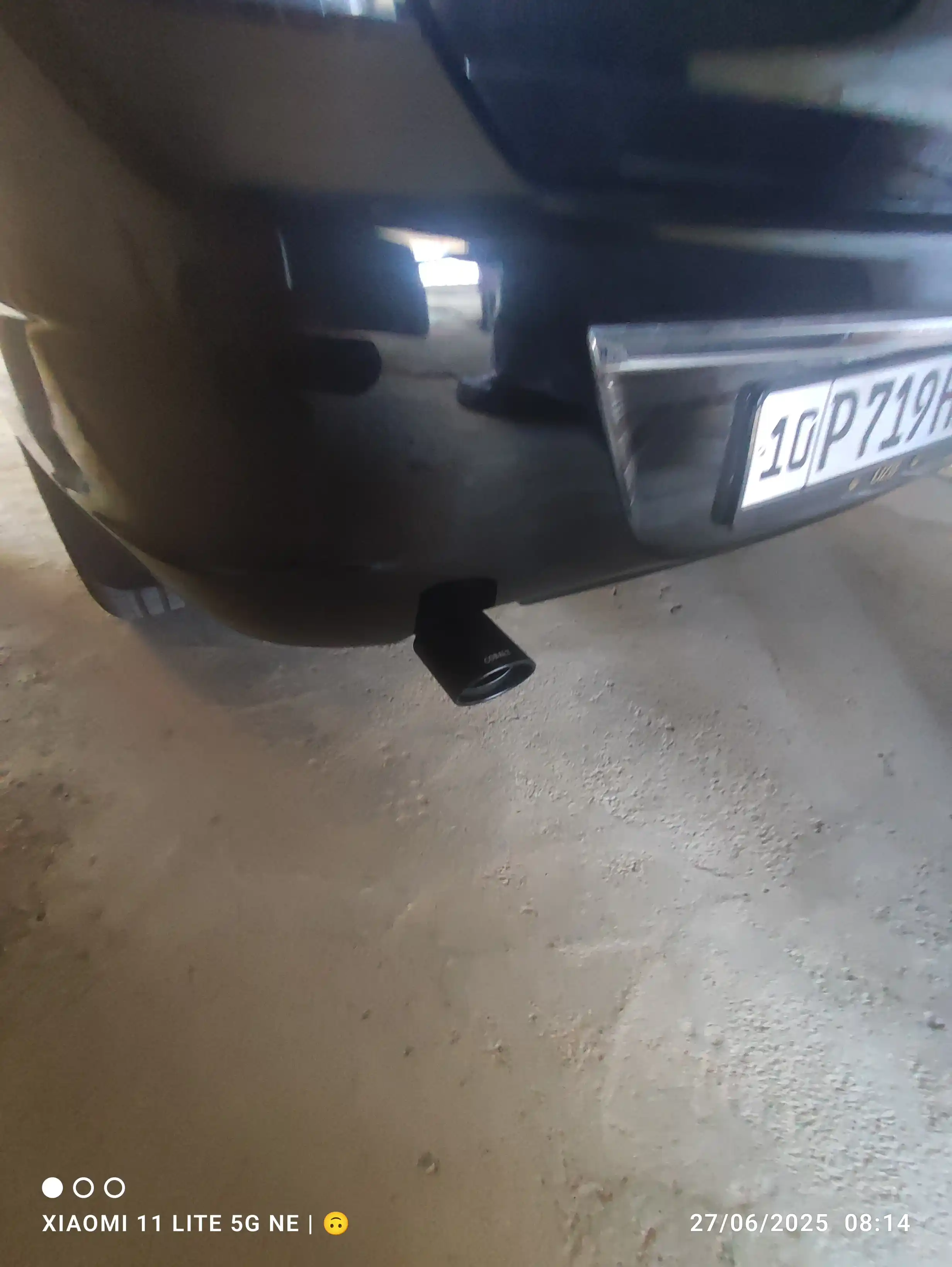 Насадка на глушитель под карбон для Chevrolet Cobalt и Gentra
