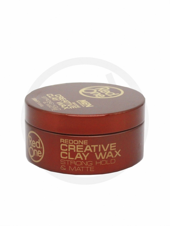 Red One Creative Clay Wax erkaklar uchun soch mumi, kuchli fiksatsiya, mat effekt, 100 ml