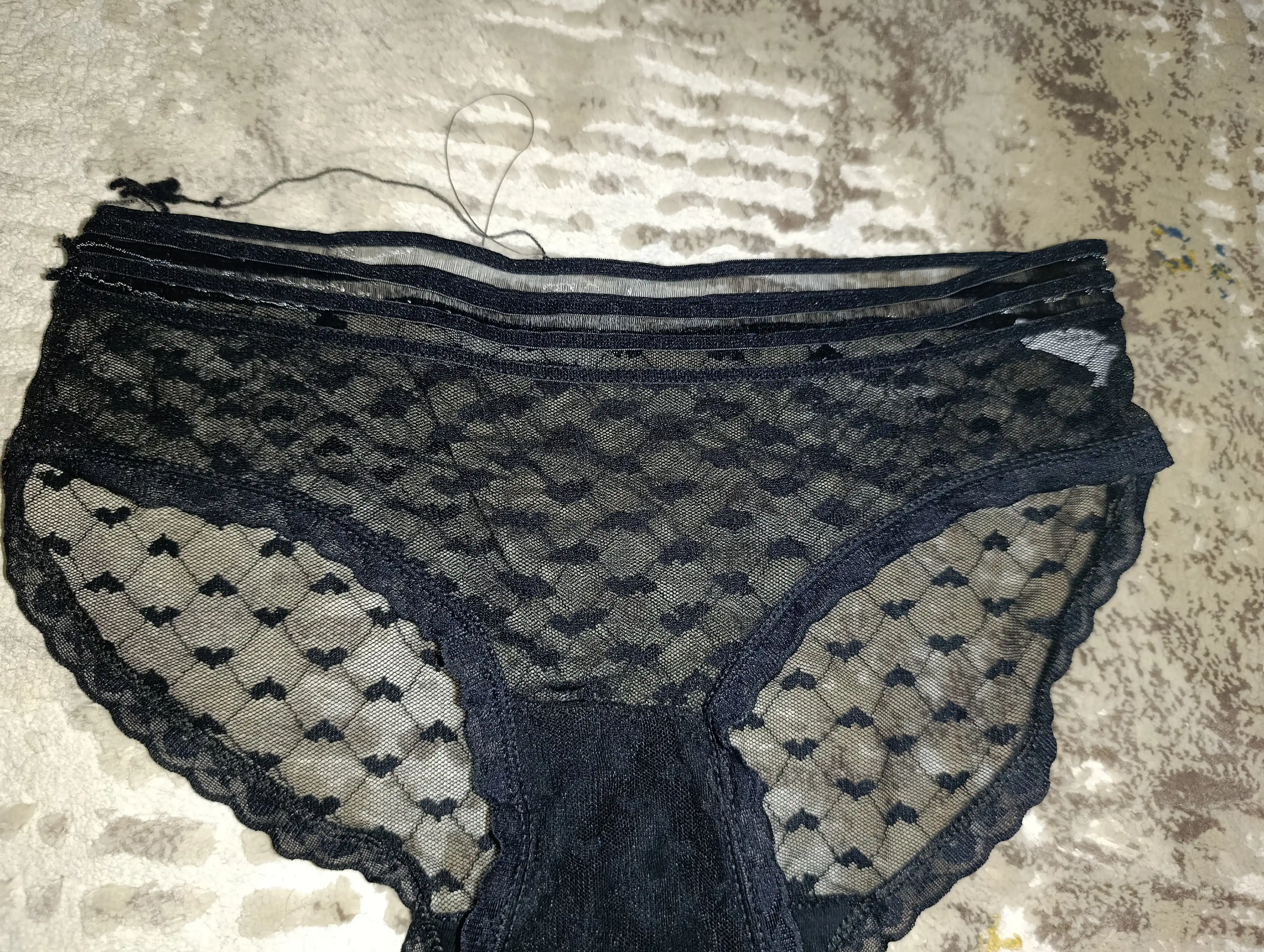 Ayollar uchun paxtali trusiklar, har kunlik, toplamda 3 dona