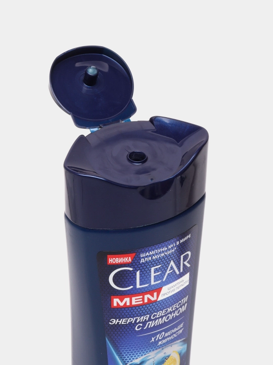 Шампунь для волос Clear Men, энергия свежести с лимоном, 380 мл