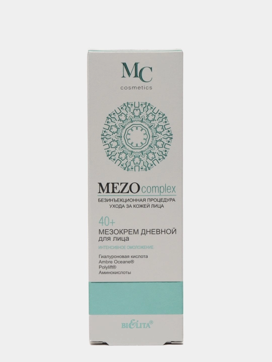 Mezokrem MEZO Intensiv yoshartirish kunduzgi 40+ 50 ml, Belita