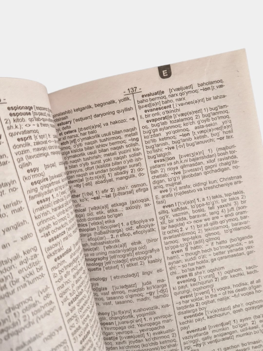 50000 so'z lug'atlari/O'zbekcha/Inglizcha/Ruscha/Koreyscha tillarda