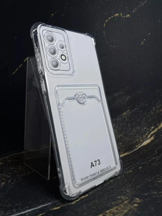 Samsung A16, A36, A56, A06, A13, A23, A24 uchun zarbaga qarshi kart-xolderli g‘ilof