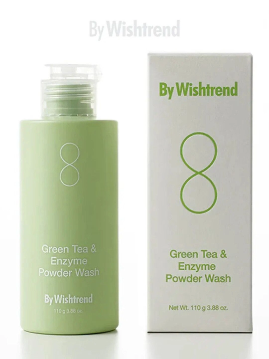 Yuz tozalash uchun va qora nuqtalarga enzim ferment kukuni By Wishtrend, 110 ml