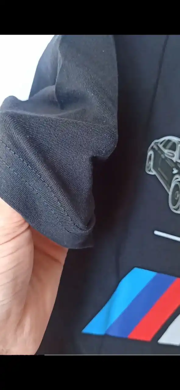 Erkaklar futbolkasi BMW M5 F90 print bilan, 100% paxta