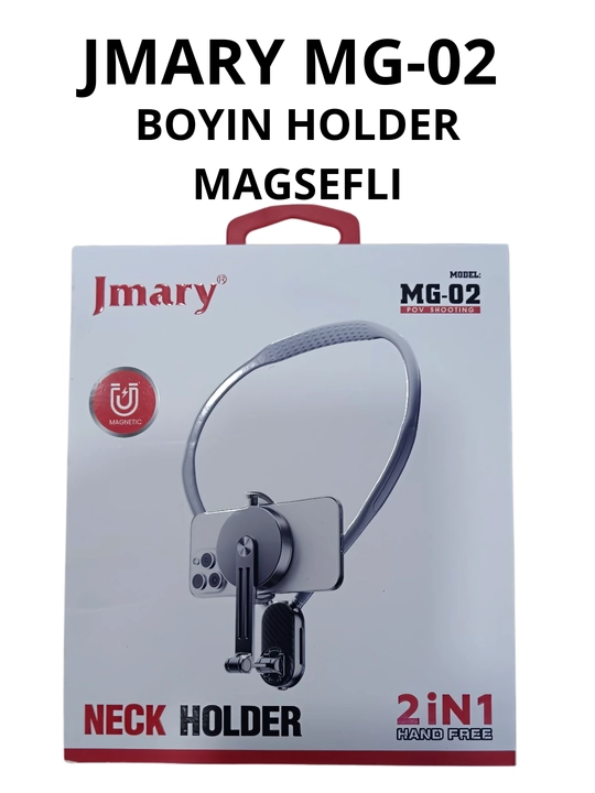 JMARY MG-02 Boyinga taqiladigan telefon ushlagich, video olish uchun 2-in-1 Hands-Free - 