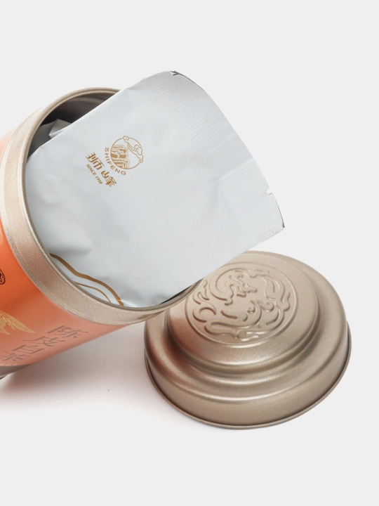 Choy Chenpi Baicha 50 gr - oq, quritilgan mandarin po‘chog‘i bilan
