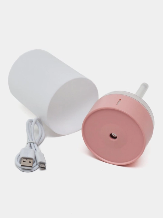 Увлажнитель воздуха с лампой для стола Humidifier для офиса и автомобиля