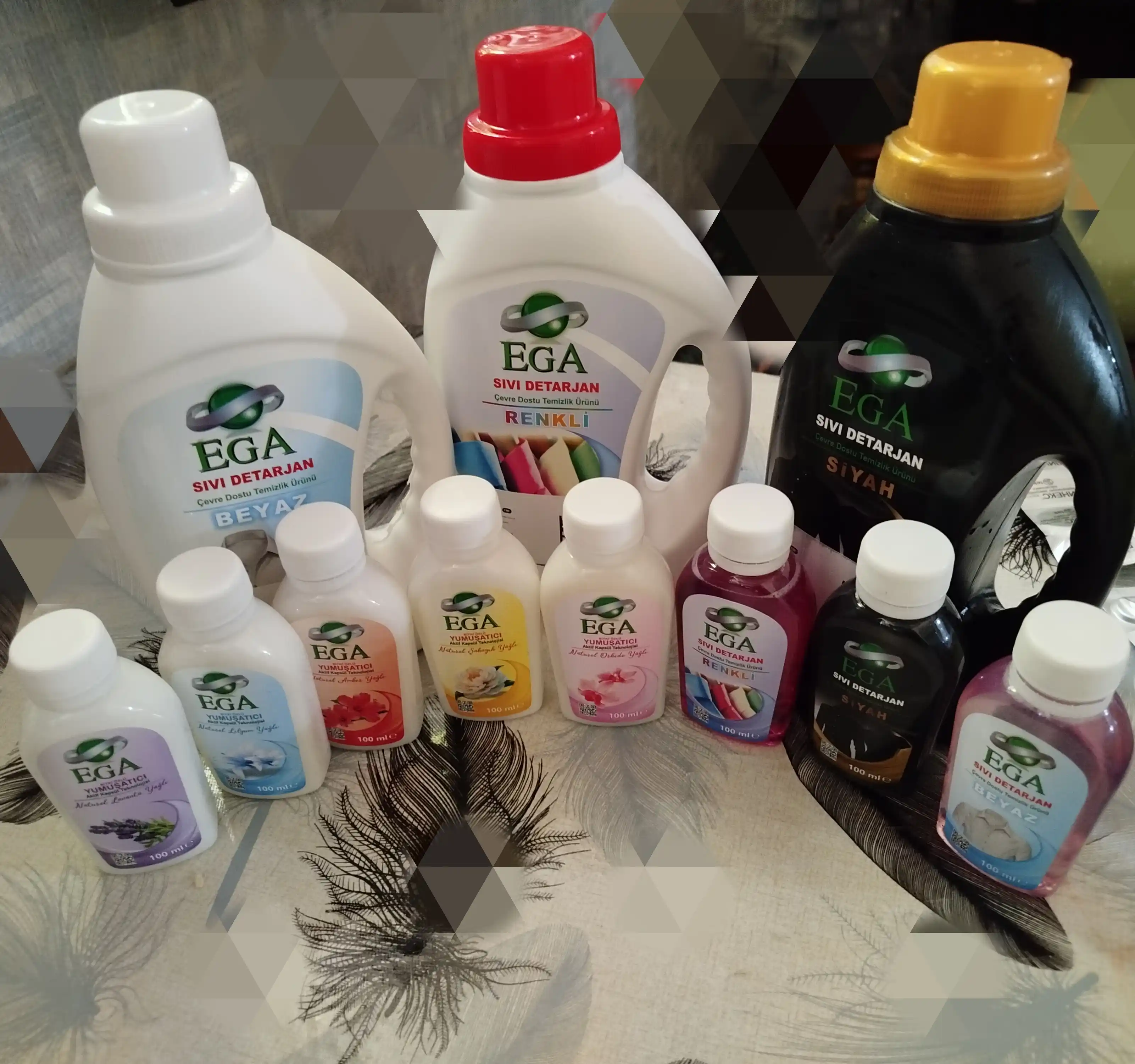 Kiyim uchun Ega gellar va konditsionerlar toplami, 100 ml