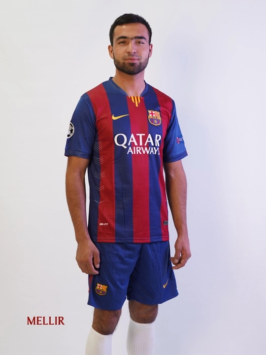 Barselona retro futbol formasi