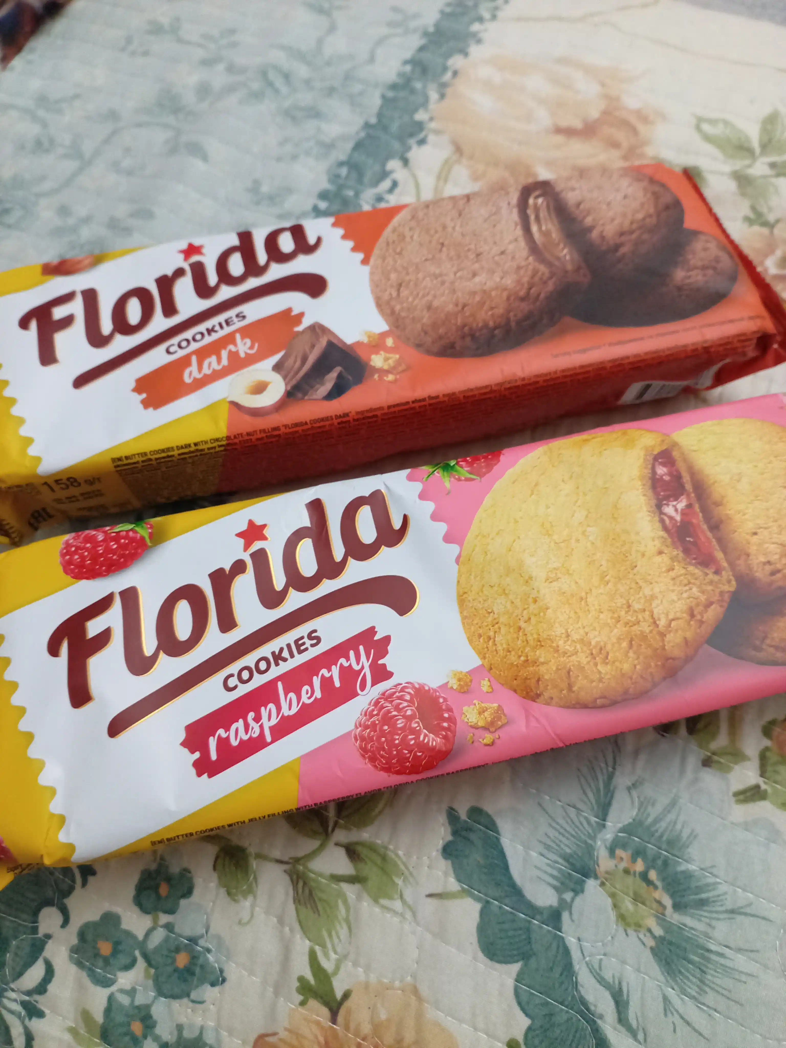 Печенье Florida, со вкусом малины, 158 г