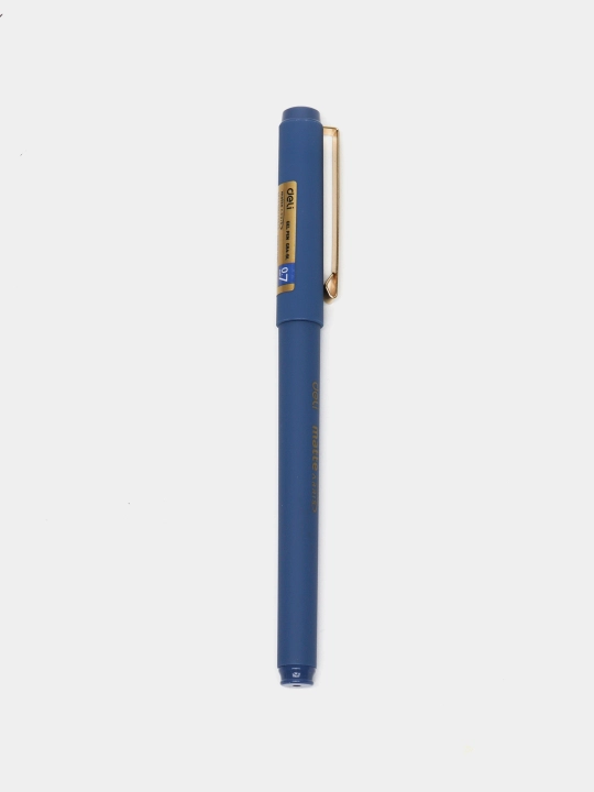 Гелиевая ручка 0.7mm Blue, Deli EG84-BL - 