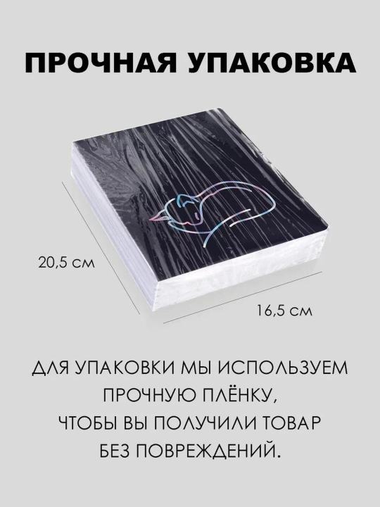 Комплект тетрадей А5, 48 листов, 5 шт, в клетку, для девочек