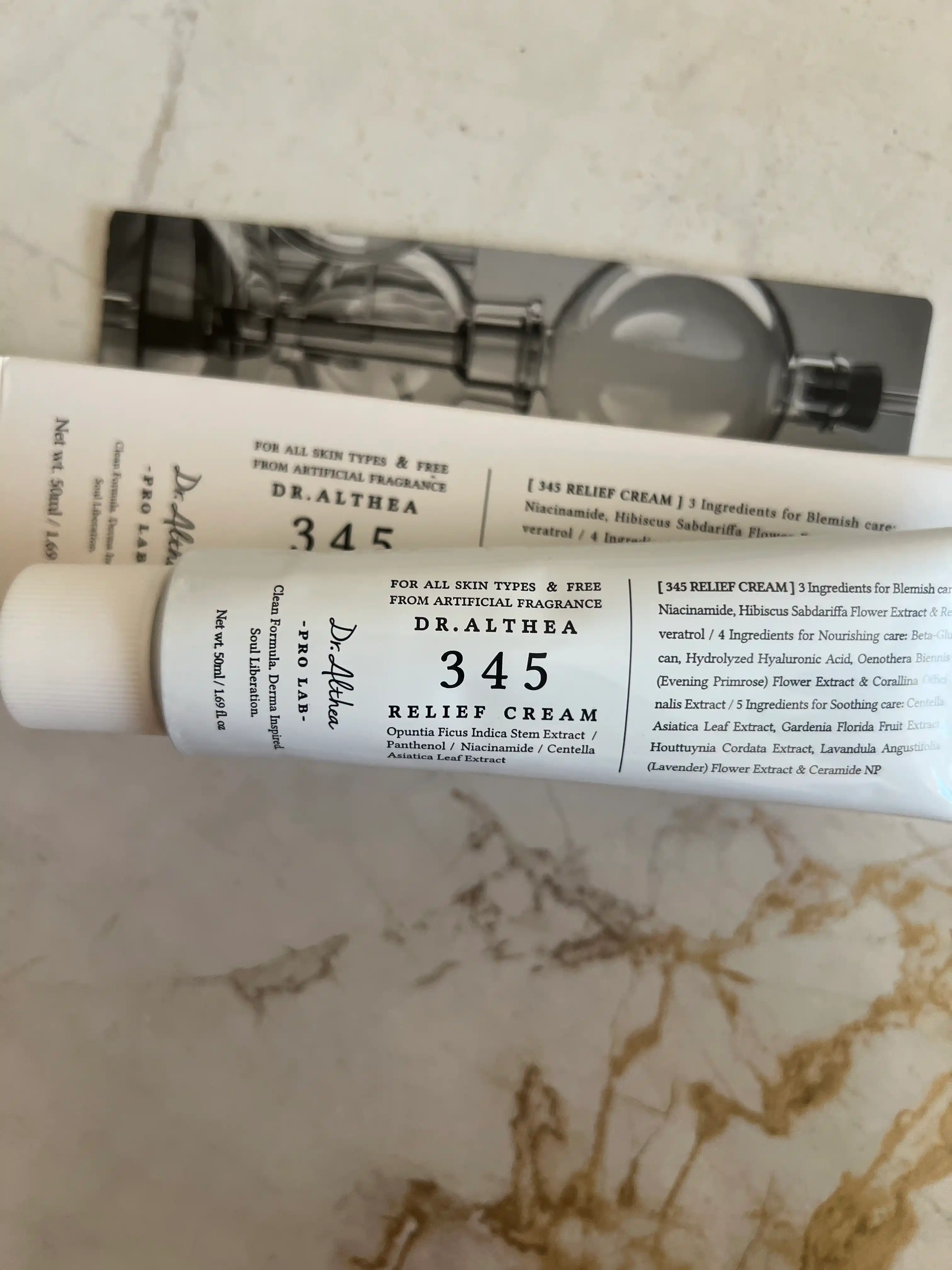 Resveratrol bilan tinchlantiruvchi krem Dr. Althea 345 Relief Cream, 50 ml