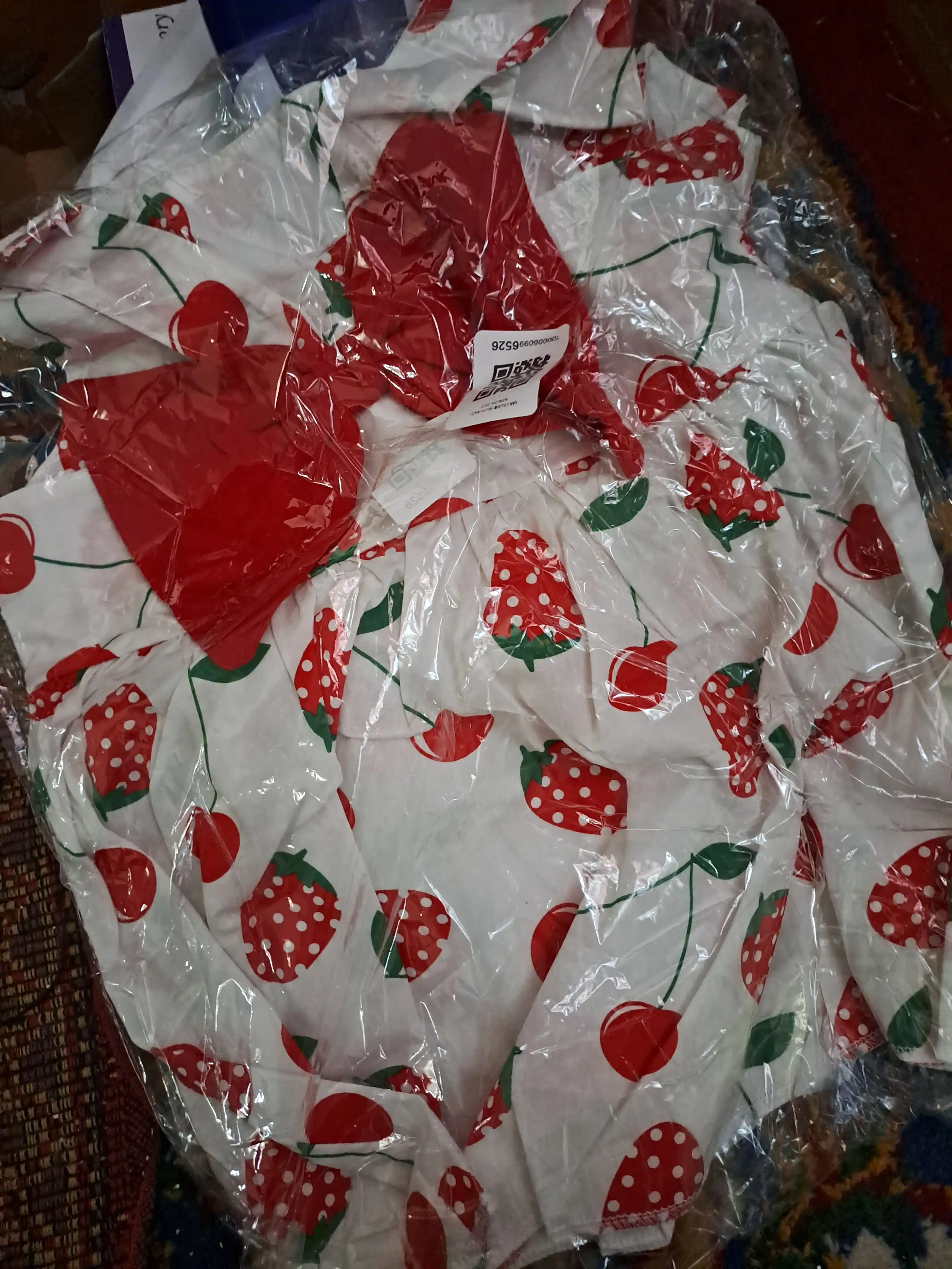 Летнее хлопковое платье, для девочек, 2–3 лет 