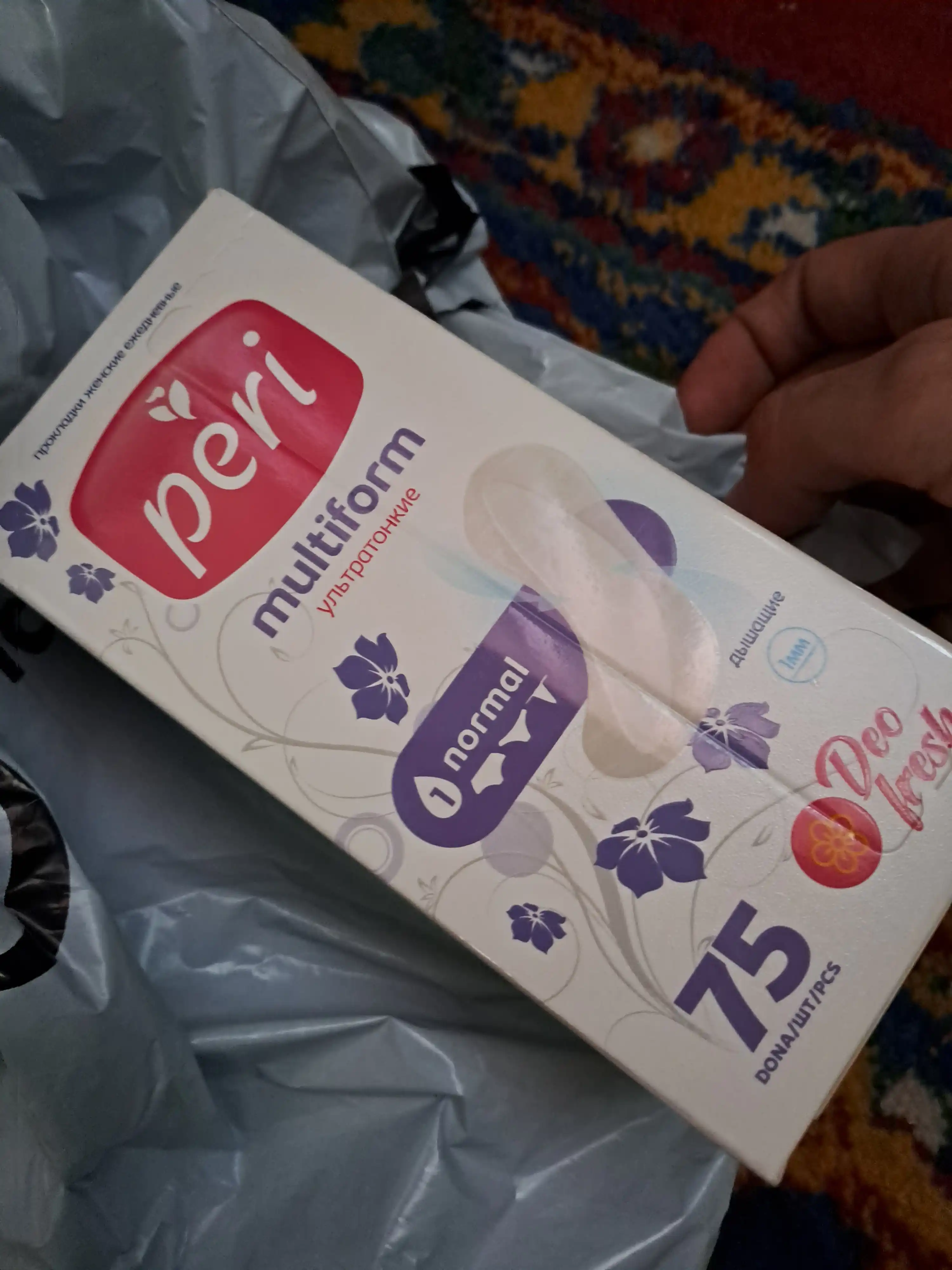 Ежедневные прокладки Multiform, Deo Fresh, 75 шт