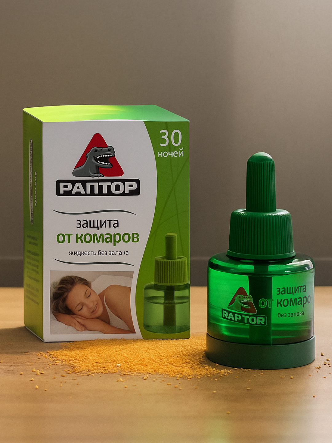 RAPTOR – Chivinlarga qarshi himoya, hidsiz suyuqlik, 60 kecha - 