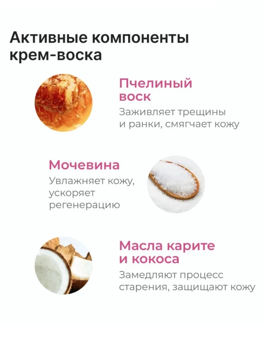 Крем для пяточек, крем от трещин, крем для ухода за стопами и пятками, 100 мл