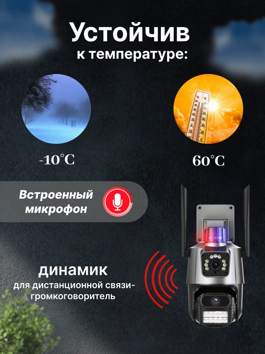 Hikvision, V380, Icsee Wi-Fi камера наблюдения 360°, камера видеонаблюдения, камера