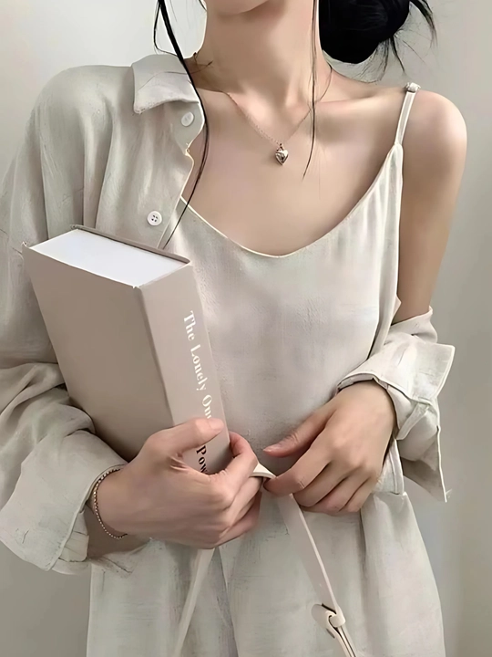 Платье-комбинация женское с рубашкой, комплект двойка Elly Fashion