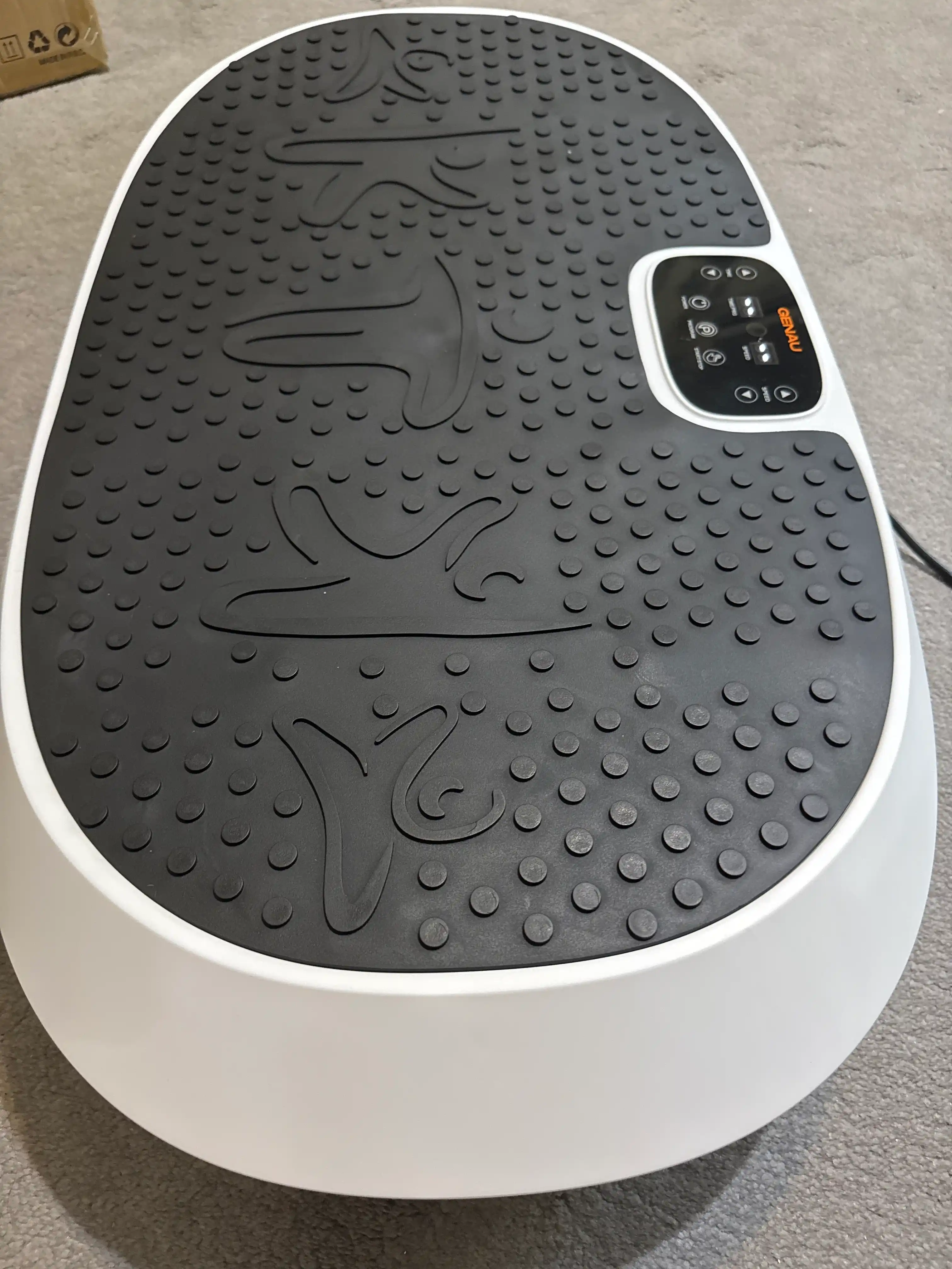 Виброплатформа Genau VibroFit V2 для похудения, с эспандерами, до 150 кг *VP1-02A