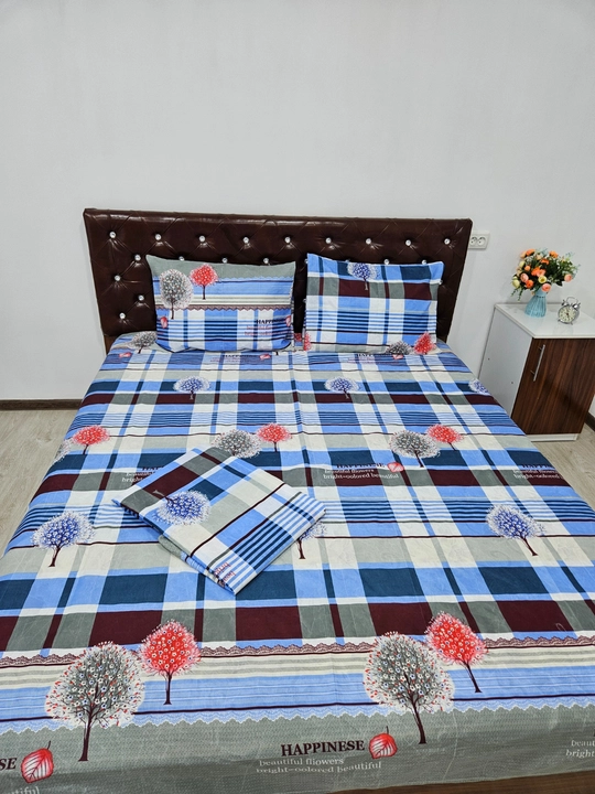 Choyshab to'plam 2 kishilik matosi xb 100% paxta Bambuk yumshoq va nafis