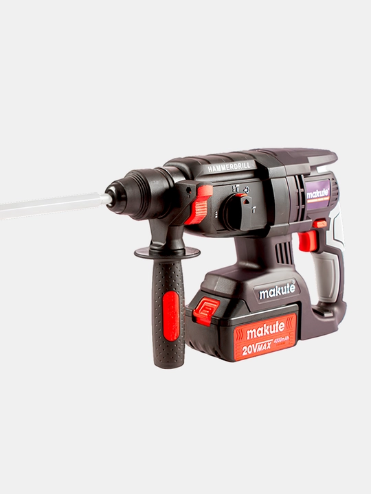 Makute CHD001-2BL simsiz perforatori, 20V, 2ta akkumulyator va tez zaryadlovchi qurilma