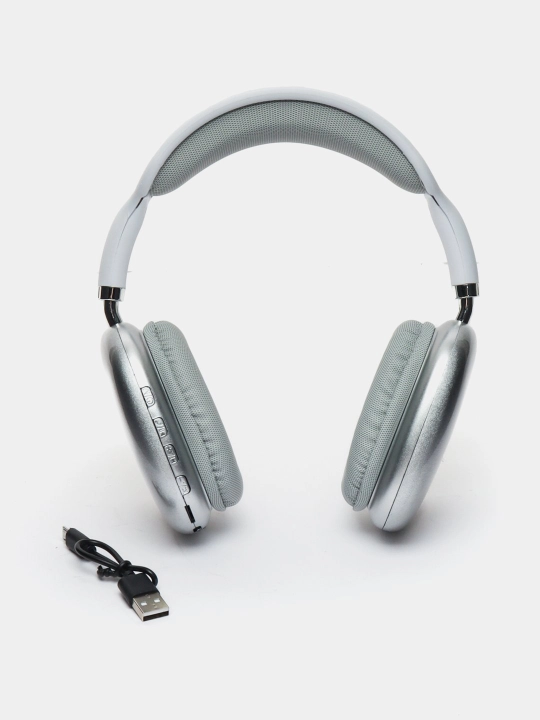 Simsiz Bluetooth quloqchinlar P9, to'liq o'lchamli, mikrofonli