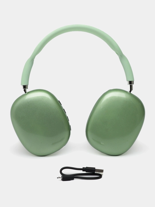 Simsiz Bluetooth quloqchinlar P9, to'liq o'lchamli, mikrofonli