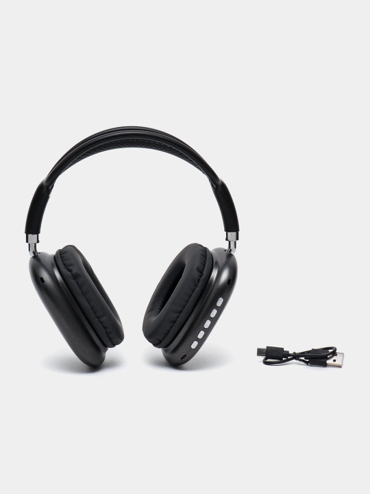 Simsiz Bluetooth quloqchinlar P9, to'liq o'lchamli, mikrofonli