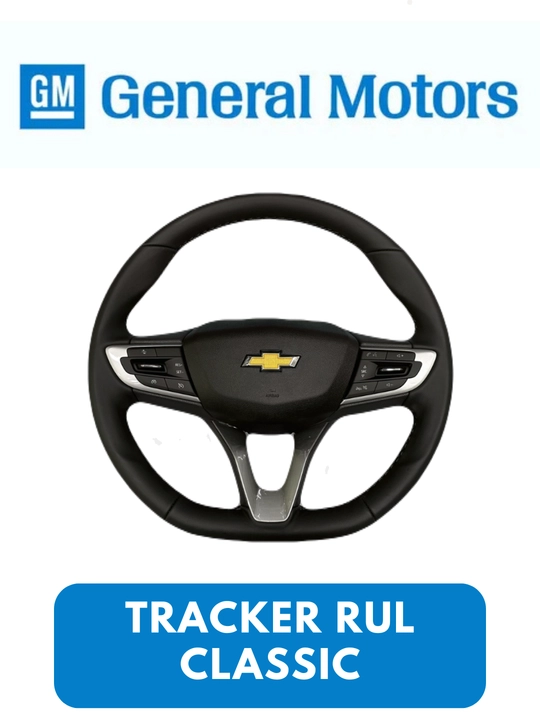 Автомобильный руль Tracker 2 кожаный. Cobalt, Gentra, Spark, Nexia 1,2,3, Onix - 