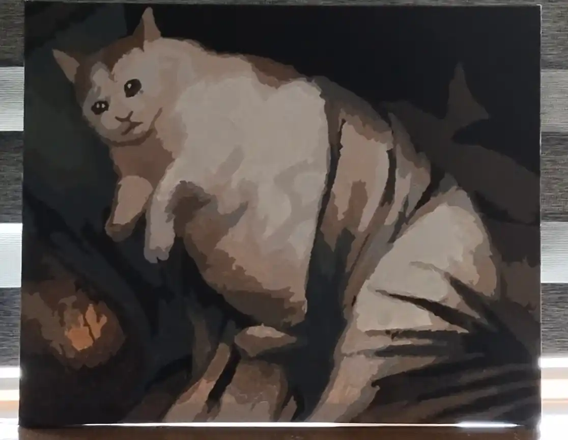 Картина рисование по номерам ARTERY Котики, 40 * 50 см, раскраска на холсте