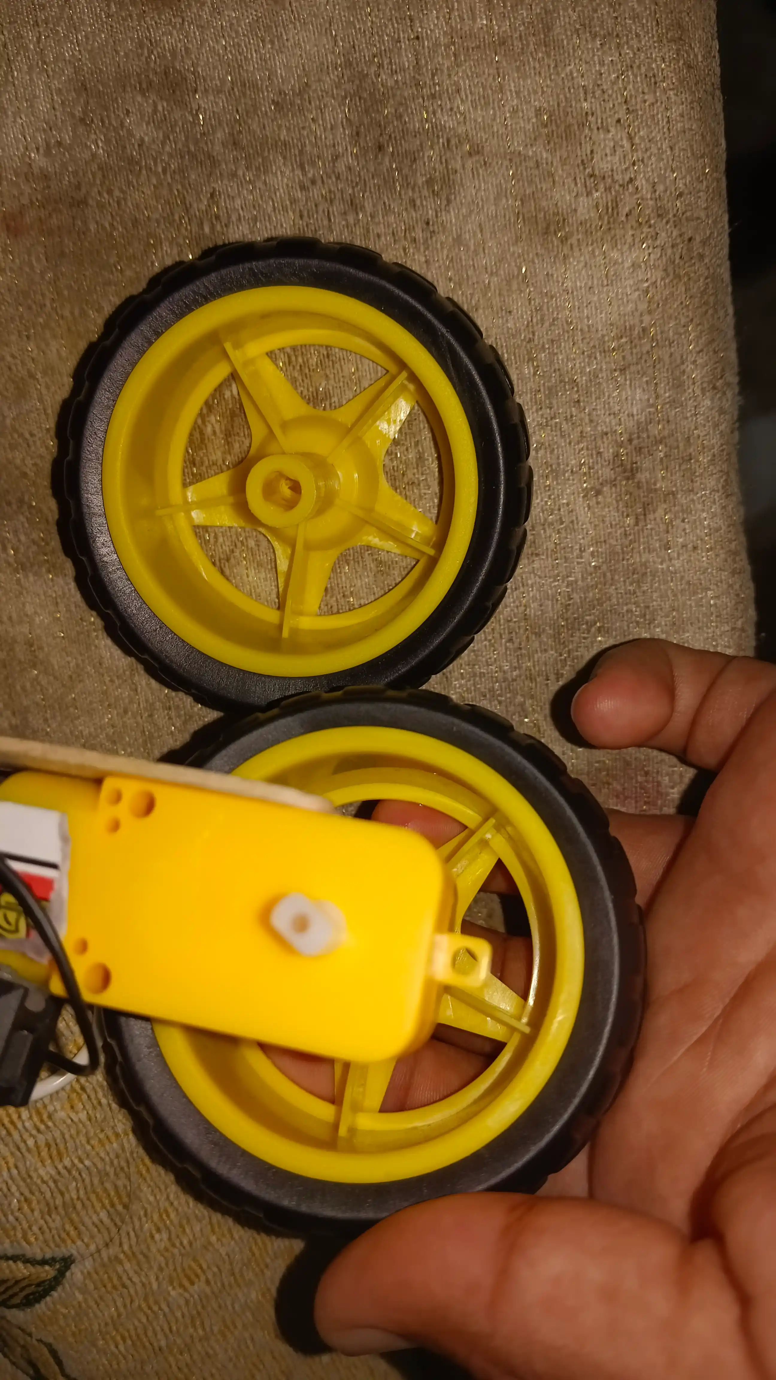 Двухосевой мотор-редуктор TT motor, для смарт-автомобилей, роботов Arduino