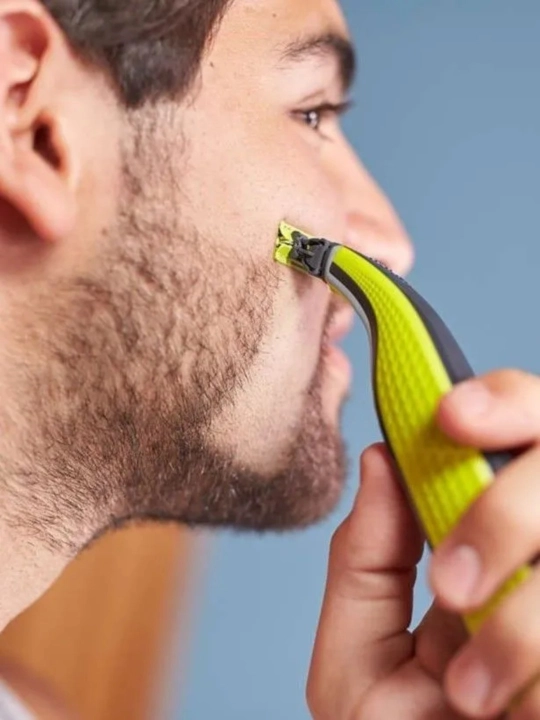 Электробритва Philips OneBlade QP2824, роторная, водонепроницаемая, влажное и сухое бритье