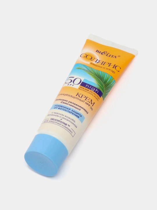 Quyoshdan himoyalovchi "SOLYARIS" kremi, SPF 50, 100 ml, Bielita