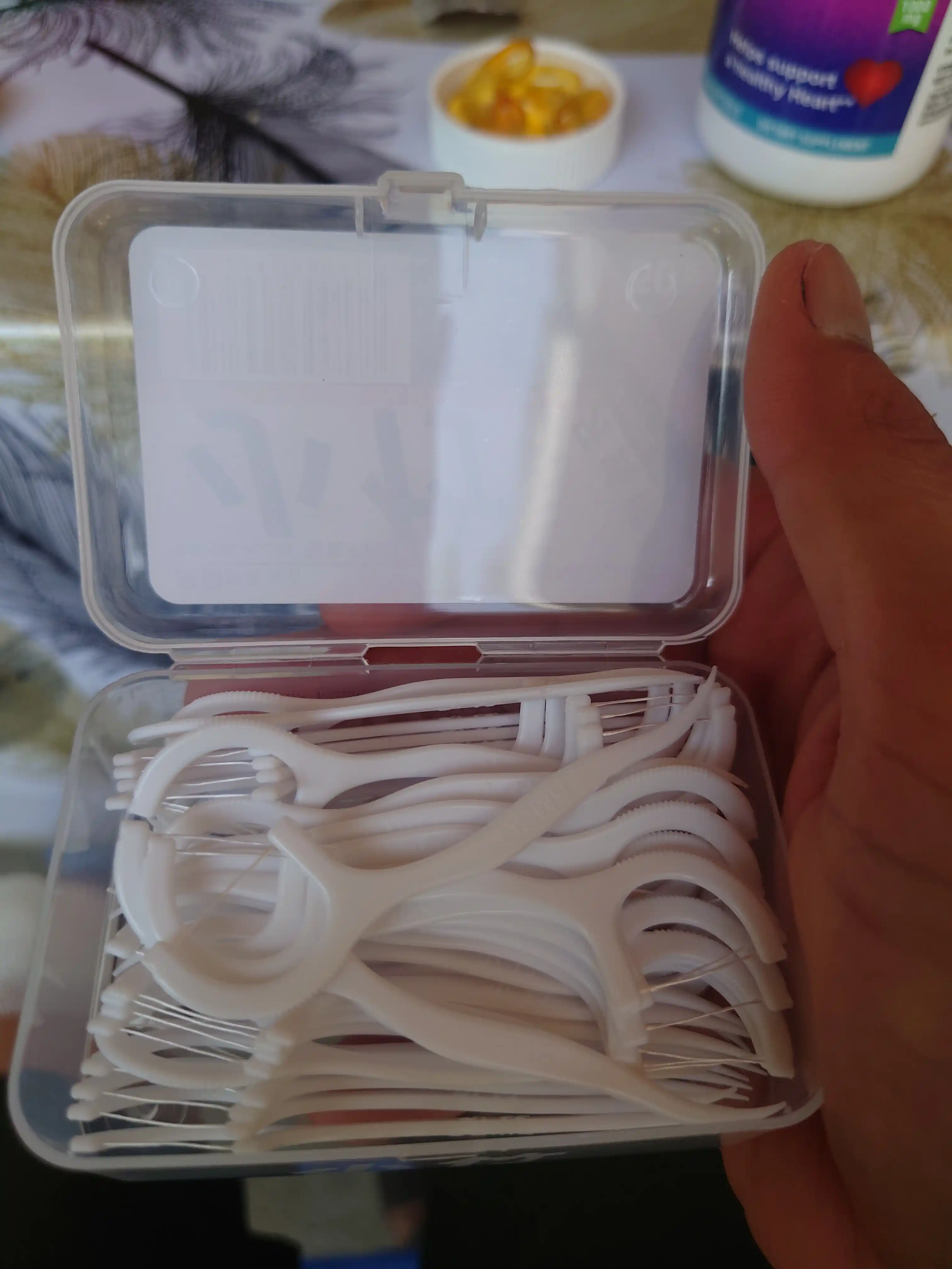 Tish ipi va tish kovlagich flosser, 50 dona, 100 dona, 250  dona
