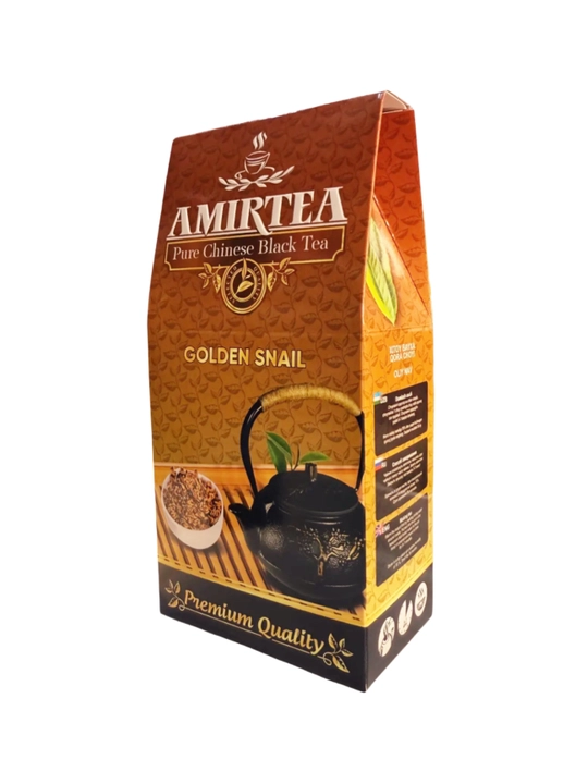 Амир Чай, черный, Китай В/С Golden Snail, 80 гр - 