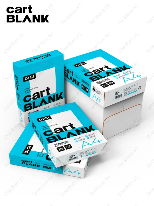 Rangli, lazerli chop etish uchun qog'oz CARTBLANK DIGI 120g/m2LGA4(330v),CARTBLANK120-330л