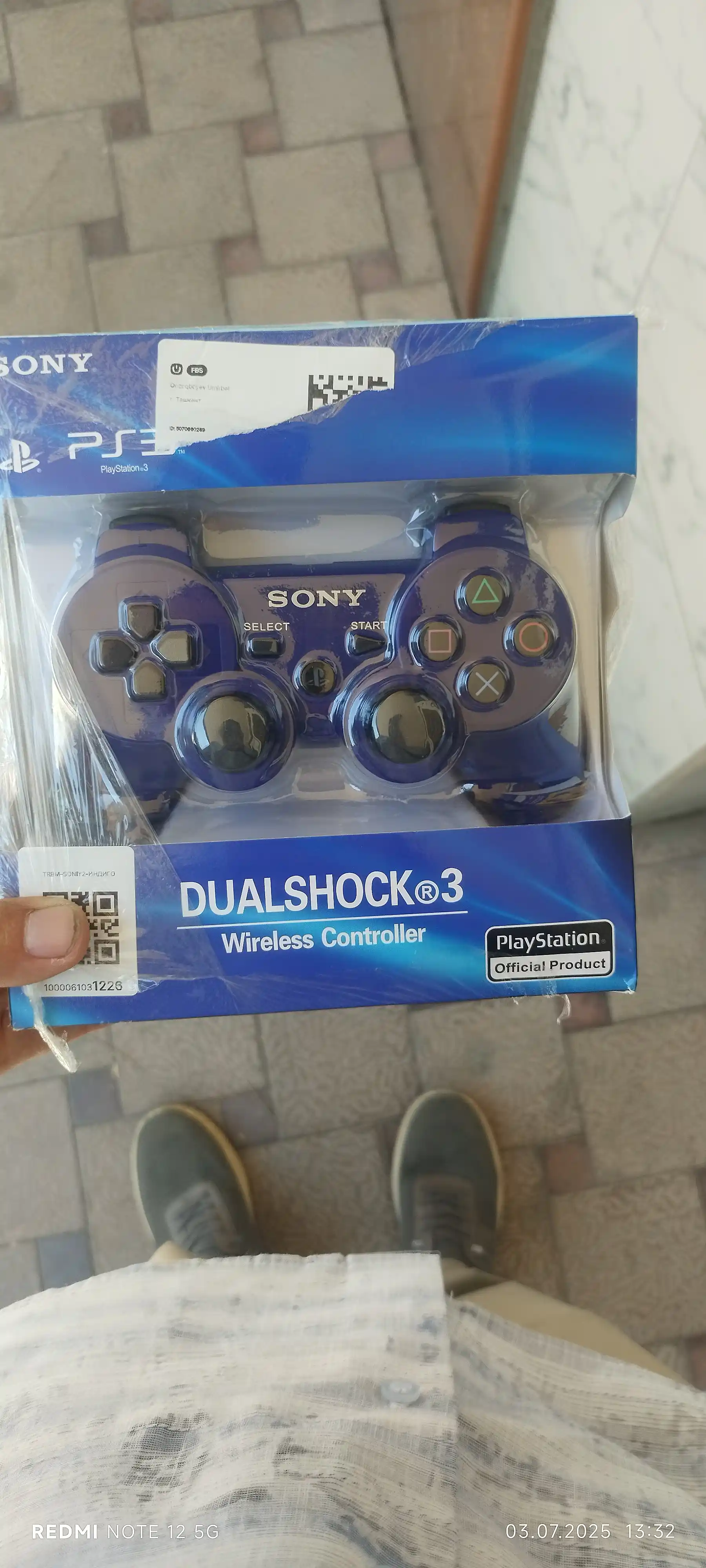 Joystik simsiz geympad, DualShock 3, PlayStation 3 uchun kontroller