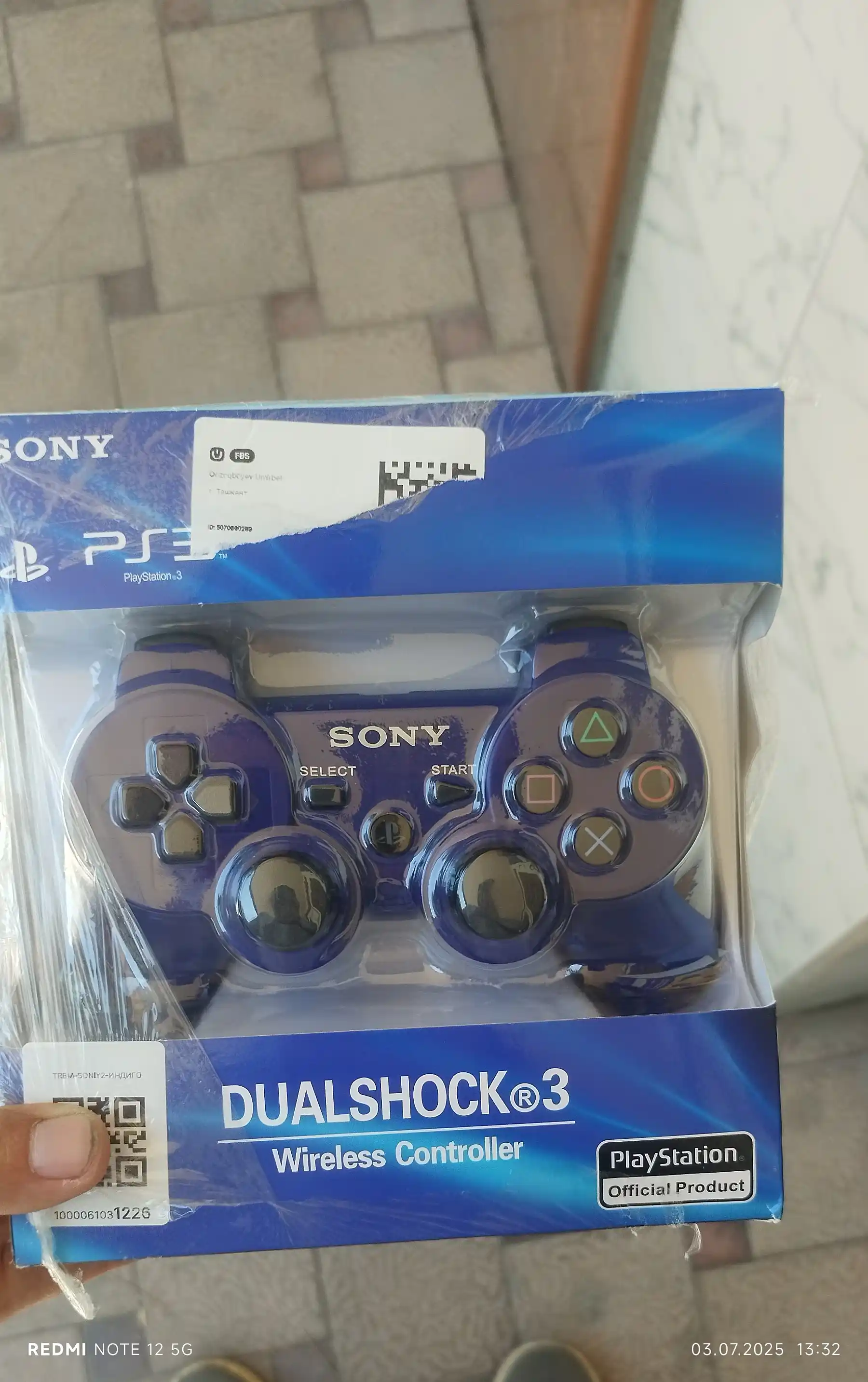 Joystik simsiz geympad, DualShock 3, PlayStation 3 uchun kontroller