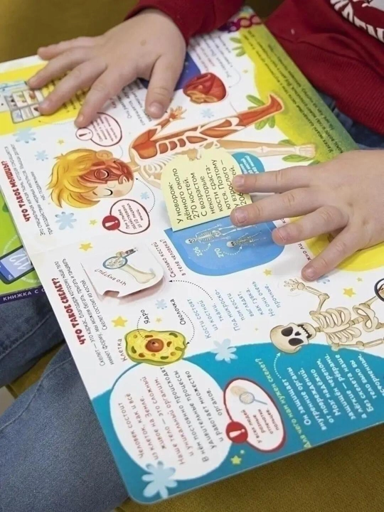 Oynali kitoblar Malamalama – 3+ yoshli bolalar uchun rivojlantiruvchi ensiklopediya